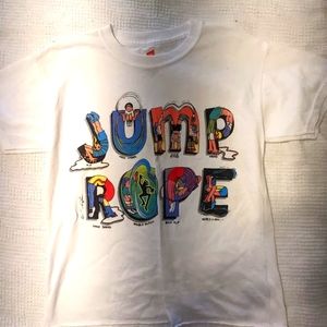 Hanes 'Jump Rope' short-sleeve t-shirt unisex size medium
